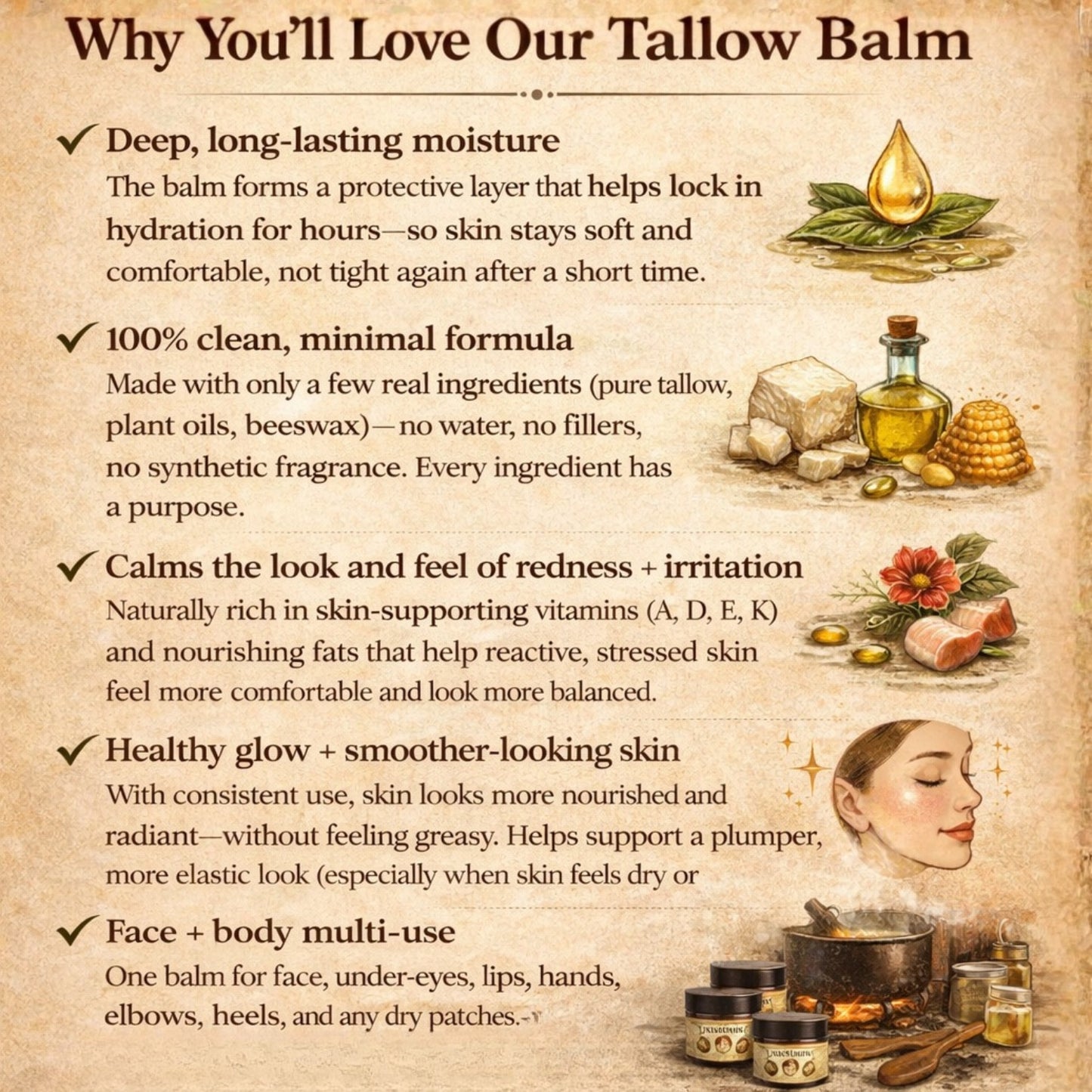 Nonna Ritual - 100% Natural Tallow Balm